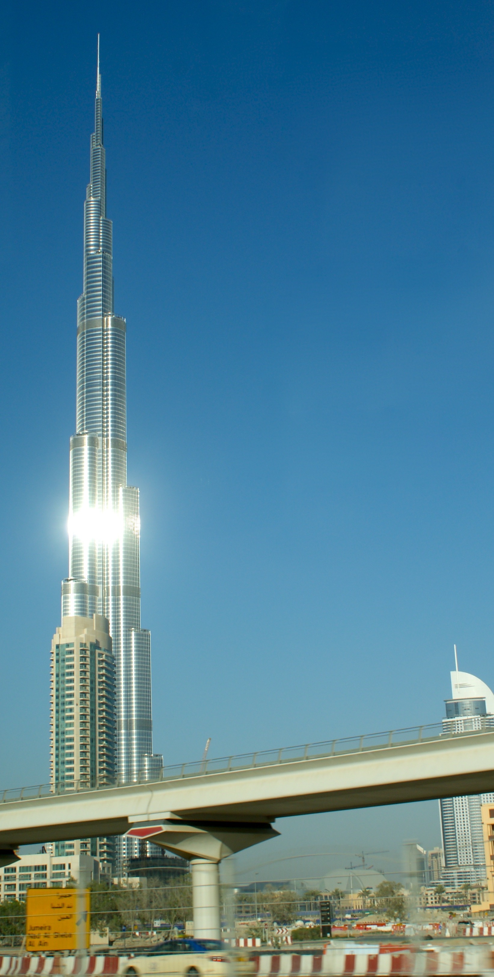 Dubai and the surrounding desert