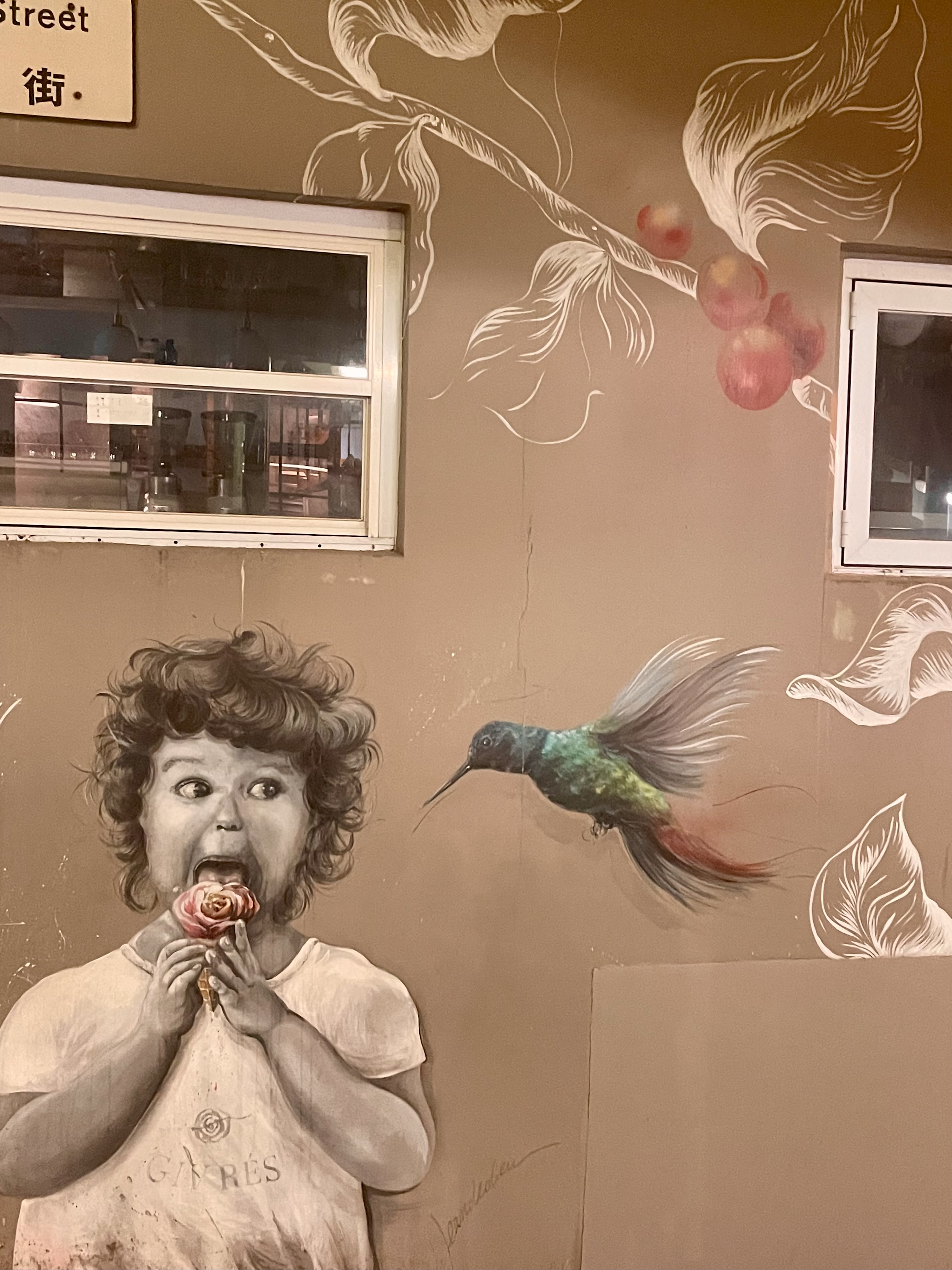 Hong Kong restaurant interior