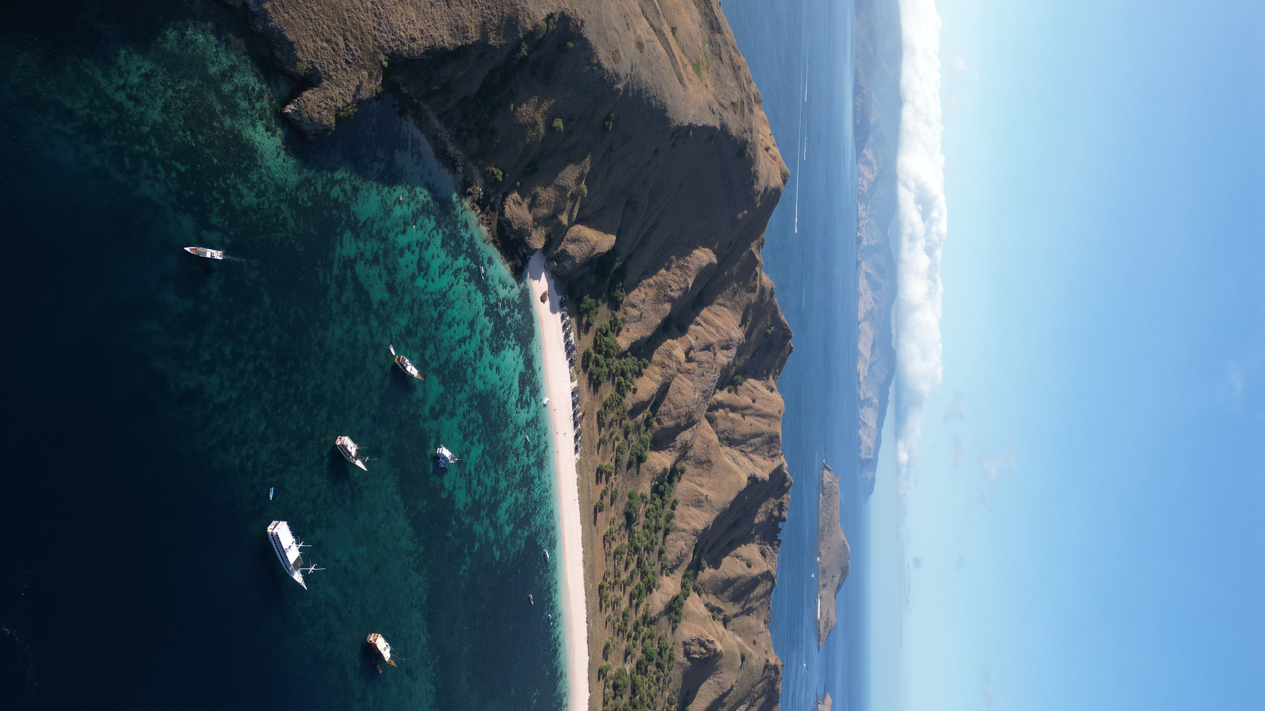 Komodo coastline